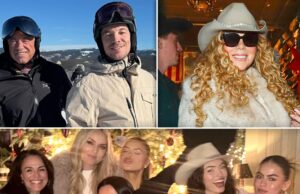 Mariah Carey, Ivanka Trump e mais celebridades comemoram feriados em Aspen Ivanka Trump sub-instagram