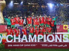 Marrocos vence a Jordânia por 3 a 2 após prorrogação e conquista segundo título da Copa Árabe da FIFA Marrocos vence a Jordânia por 3 a 2 após prorrogação e conquista segundo título da Copa Árabe da FIFA