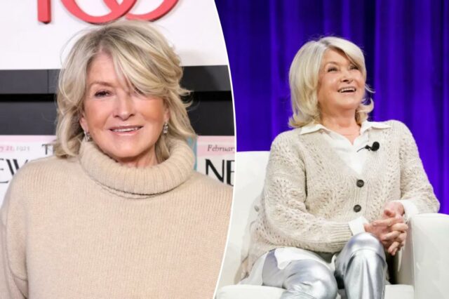 Martha Stewart participa 
