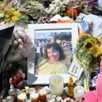 Matilda levou um tiro no estômago e morreu no hospital depois que os médicos tentaram salvar sua vida. Esta foto foi tirada no dia em que ela morreu