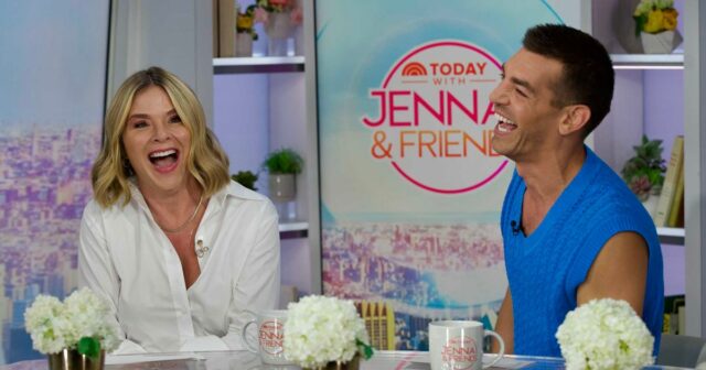 Matt Rogers hilariantemente liga para Jenna Bush Hager - e ela se apaixona
