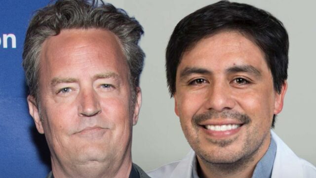 Médico acusado pela morte de Matthew Perry é condenado a Matthew Perry e Dr. Plasencia Getty 1