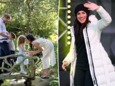 Meghan Markle aposta no branco do inverno em duas novas fotos de férias Meghan Markle aposta no branco do inverno em duas novas fotos de férias