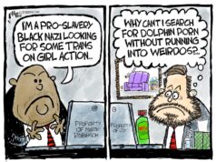 Melhores desenhos animados das piores pessoas: edição JD Vance Desenho animado de Clay Bennett.