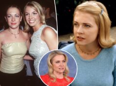 Melissa Joan Hart ficou chorando após estreia do filme com Britney Spears: ‘Eu não tinha seios grandes o suficiente’ Melissa Joan Hart ficou chorando após estreia do filme com Britney Spears: ‘Eu não tinha seios grandes o suficiente’
