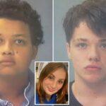 Colagem de fotos de Kimahri Blevins e Gabriel Williams.