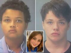 Meninos da Flórida serão julgados como adultos pelo chocante assassinato de Danika Troy, uma garota de 14 anos morta a tiros e incendiada Colagem de fotos de Kimahri Blevins e Gabriel Williams.