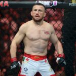 Merab Dvalishvili introduced at UFC 320