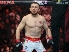 Merab Dvalishvili, do UFC 323, explica melhor relacionamento com Dana White Merab Dvalishvili introduced at UFC 320