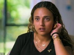 Meu inferno de estupro em Gaza: refém de ‘escrava sexual’ temia estar grávida depois de ser estuprada enquanto estava inconsciente e descreve como um agressor ficou ‘em êxtase’ enquanto ela chorava durante uma provação de 30 minutos Numa entrevista explosiva ao Canal 12 de Israel na quinta-feira, a ex-refém Romi Gonen revelou o abuso sexual que sofreu em Gaza