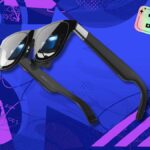 autor usando óculos xreal one pro