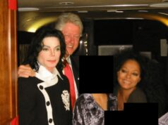 Michael Jackson e Diana Ross em foto apresentada em arquivos de Epstein michael jackson conta clinton dianna ross DOJ