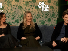 Michelle Pfeiffer e Oh. O que. Diversão. elenco peça Será que soa Natal? Michelle Pfeiffer e Oh. O que. Diversão. elenco peça Será que soa Natal?