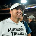 Missouri head coach Eli Drinkwitz