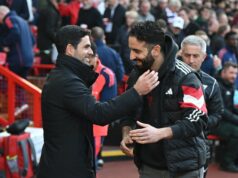 Mikel Arteta responde ao comentário ‘roubador’ de Ruben Amorim sobre lances de bola parada, ‘Fale abertamente…’ O técnico do Manchester United, Ruben Amorim, e o técnico do Arsenal, Mikel Arteta.