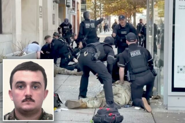 'Milagre' do Guarda Nacional baleado em DC: 'Nosso menino vai 'Milagre' do Guarda Nacional baleado em DC: 'Nosso menino vai se recuperar'