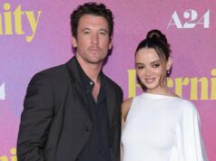 Miles Teller refaz o vestido de noiva da esposa depois de ter sido perdido em incêndios em Los Angeles Miles Teller diz que não sabe se será convidado para o casamento de Taylor e Travis