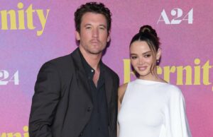 Miles Teller refaz o vestido de noiva da esposa depois de ter sido perdido em incêndios em Los Angeles Miles Teller diz que não sabe se será convidado para o casamento de Taylor e Travis
