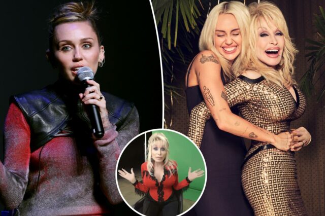 Miley Cyrus dá uma atualização sobre a madrinha Dolly Parton depois que problemas de saúde a forçaram a se afastar dos holofotes

