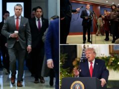 Militares dos EUA lançam ataque a barco que transportava supostos traficantes de drogas, matando 4 Militares dos EUA lançam ataque a barco que transportava supostos traficantes de drogas, matando 4