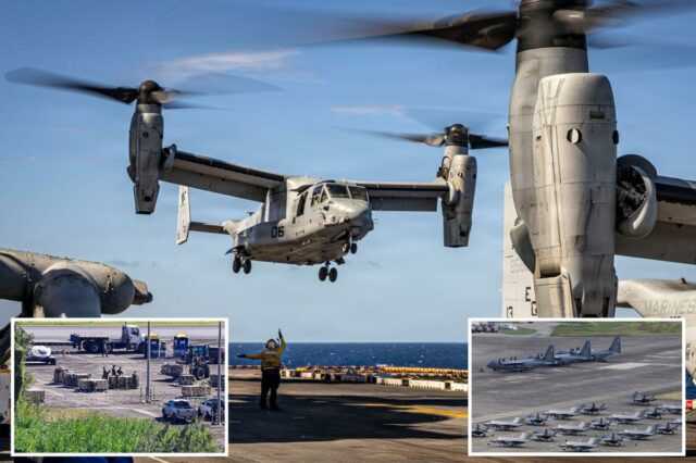 Militares dos EUA transferem aeronaves de operações especiais adicionais e tropas para o Caribe enquanto Trump aumenta pressão sobre Maduro, da Venezuela
