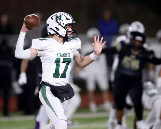 Miramonte perde QB no primeiro quarto, cai em Calaveras na final do NorCal
