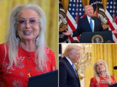 Miriam Adelson, brincando, oferece a Trump US $ 250 milhões para uma oferta de terceiro mandato: ‘Pense nisso’ Miriam Adelson, brincando, oferece a Trump US $ 250 milhões para uma oferta de terceiro mandato: 'Pense nisso'