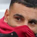 Omar Marmoush e Mohamed Salah reagem.