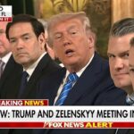 Momento estranho Trump deixa os repórteres em silêncio depois de perguntar se eles considerariam o almoço grátis em Mar-a-Lago um suborno: 'Você pode falar'