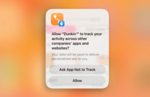 Mordida de segurança: o que ‘Ask App Not to Track’ realmente faz apple transparência prompt app store privacidade segurança mordida arin waichulis