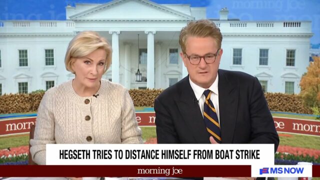 'Morning Joe' verifica os fatos A desculpa de 'névoa de Pete Hegseth (Getty Images)