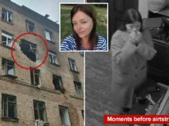 Mulher ucraniana escapa por pouco da morte depois que ataque russo explode sua casa em vídeo de tirar o fôlego Mulher ucraniana escapa por pouco da morte depois que ataque russo explode sua casa em vídeo de tirar o fôlego