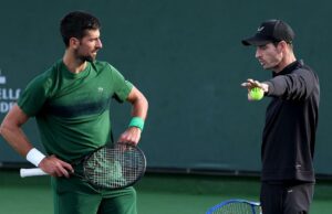 Murray diz que ficou “decepcionado” com os resultados na passagem como treinador de Djokovic Murray diz que ficou “decepcionado” com os resultados na passagem como treinador de Djokovic