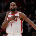 NBA: Kevin Durant se torna o 8º jogador a atingir 31.000 pontos enquanto Rockets afundam Suns