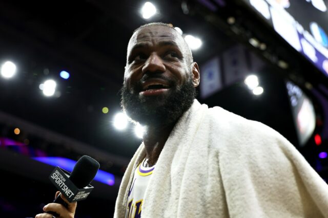NBA anuncia notícias históricas sobre LeBron James após vitória do Lakers sobre o 76ers
