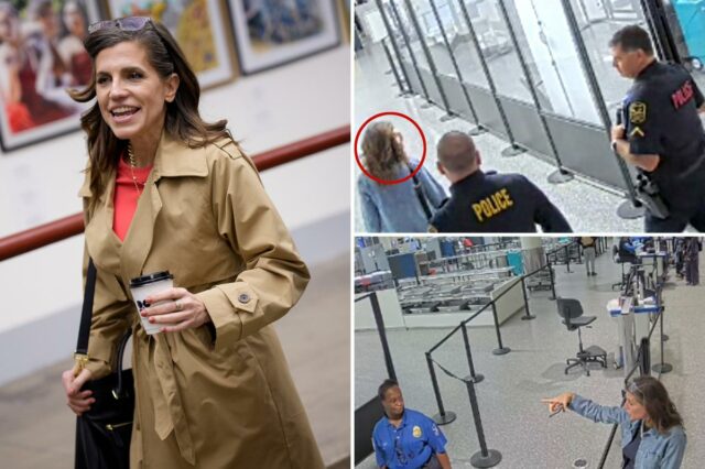 Nancy Mace afirma que relatórios policiais sobre seu 'espetáculo' cheio Nancy Mace afirma que relatórios policiais sobre seu 'espetáculo' cheio de palavrões no aeroporto de SC foram 'falsificados'