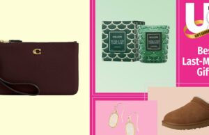 Não se preocupe! Esses presentes de última hora na Amazon ainda chegarão na hora certa Conjunto de duas peças Anrabess