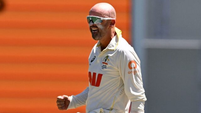 Nathan Lyon se orgulha de superar a contagem de postigos Nathan Lyon se orgulha de superar a contagem de postigos do herói de infância Glenn McGrath no teste