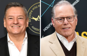 Netflix comprará Warner Bros. por US$ 83 bilhões Ted Sarandos e David Zaslav
