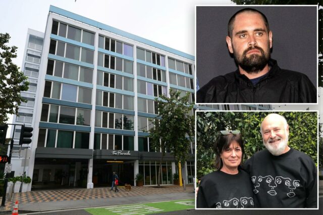 Nick Reiner agachou-se em meio a vistas deslumbrantes e inestimáveis ​​​​do litoral, supostamente depois de matar os pais Rob e Michele
