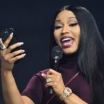 A rapper Nicki Minaj fez uma aparição surpresa em uma reunião de conservadores no Arizona.