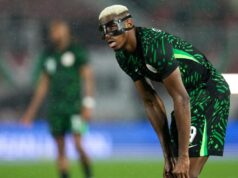 Nigéria x Tunísia: AFCON 2025 – notícias da equipe, horário de início e escalações O atacante tunisiano #07 Elias Achouri comemora seu gol durante a partida de futebol do Grupo C da Copa das Nações Africanas (CAN) entre Tunísia e Uganda