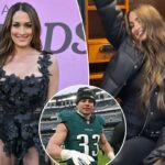 Nikki Bella e Cooper DeJean dos Eagles geram rumores de namoro após a postagem da estrela da WWE no vestiário