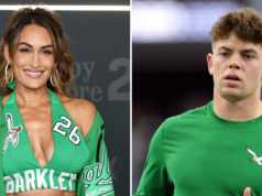 Nikki Garcia compartilha vídeo vestindo camisa de Cooper DeJean em meio a rumores de namoro Cooper DeJean faz comemoração no estilo WWE em meio a rumores de namoro de Nikki Garcia