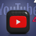 Smartphone mostrando o recurso de busca precisa do YouTube com visualizações quadro a quadro enquanto arrasta a barra de progresso.