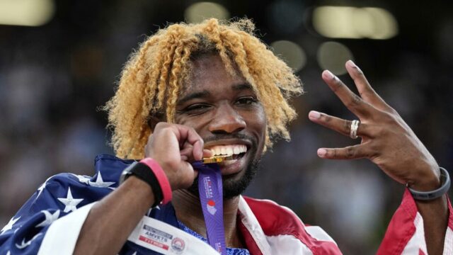 Noah Lyles: É sobre carregar esse manto, não importa o lightbox-info