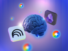 NotebookLM entra em sua era Ultra para usuários avançados Logotipo da NotebookLM centrado em um fundo verde cercado por caixas de presente cuidadosamente embrulhadas com fitas coloridas.