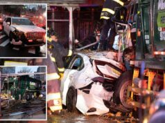 Novos detalhes revelados no terrível acidente de reação em cadeia em Nova York que matou uma mulher de 75 anos Novos detalhes revelados no terrível acidente de reação em cadeia em Nova York que matou uma mulher de 75 anos