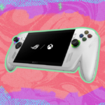 ASUS ROG Xbox Ally 7” 1080p 120Hz Tela sensível ao toque portátil para jogos AMD Ryzen™ Z2 A 16GB RAM 512GB SSD Branco