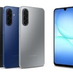 Os telefones Android de melhor orçamento apresentam imagem com Samsung Galaxy A25 5G à esquerda e Google Pixel 8a à direita